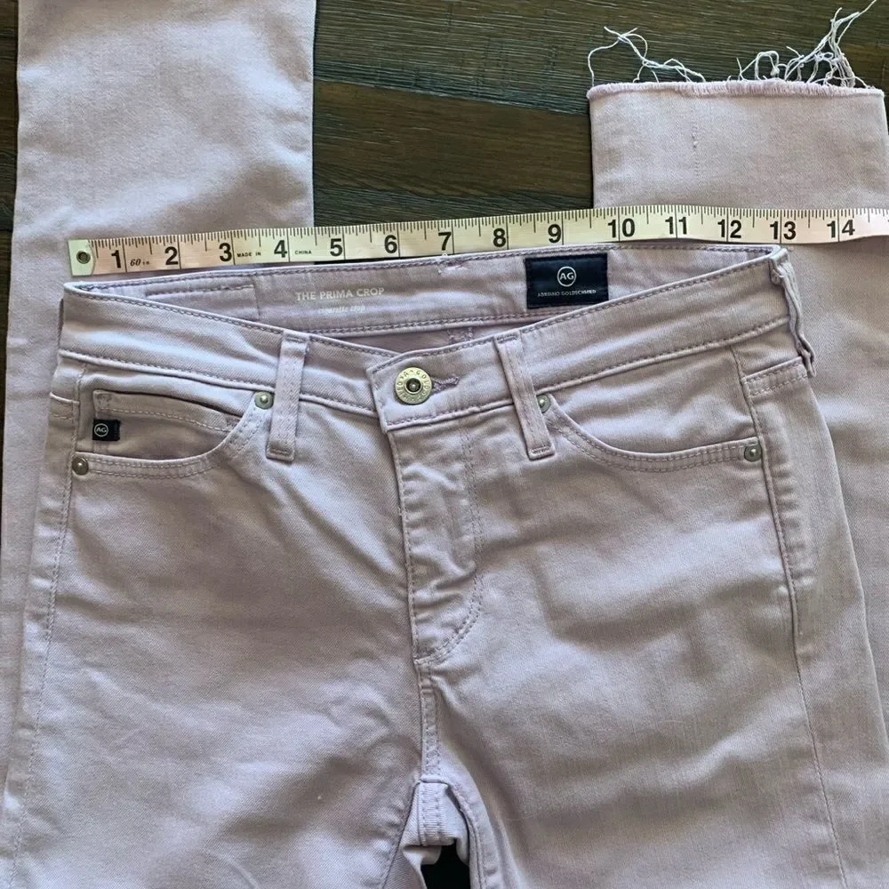 AG Adriano Goldschmied Prima Crop Size 1/3 Lilac‎